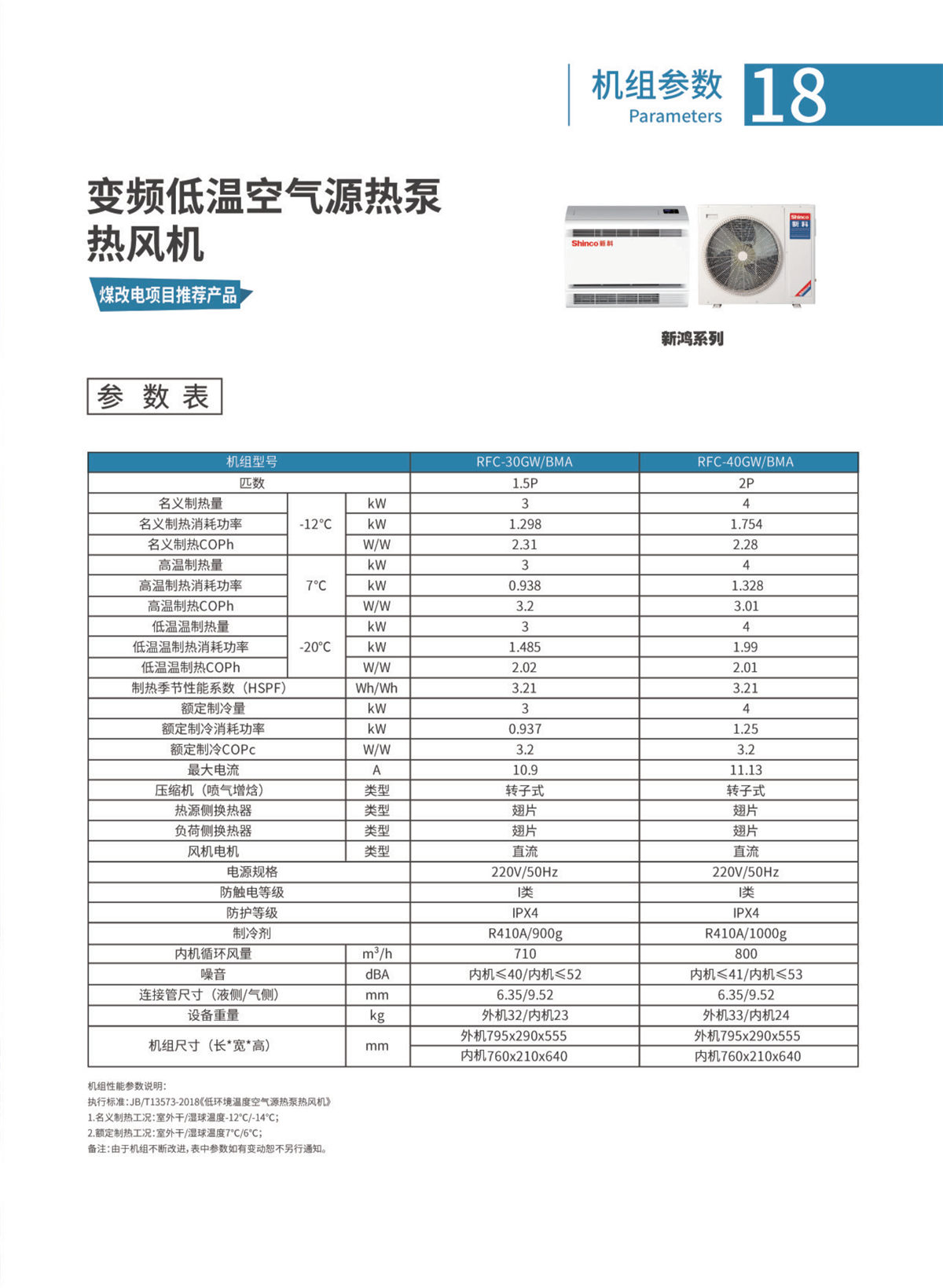 新科环保空气源热泵设备